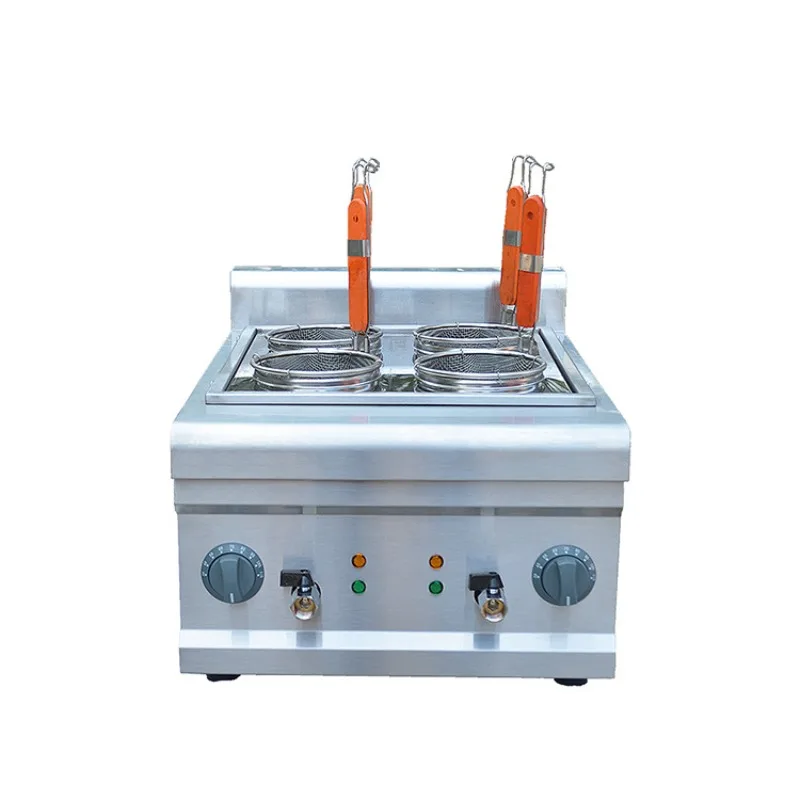 

Commercial 4-head desktop gas Malatang equipment Oden cooking machine Noodle cooking stove Noodle cooking pot