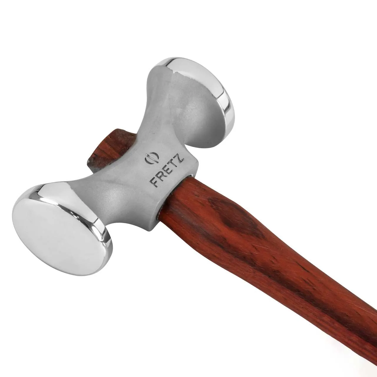 Fretz HMR-19 Janus Chasing Hammer Dual Straight & Angled Faces 27.5mm Jewelry Chasing & Repousse Tool