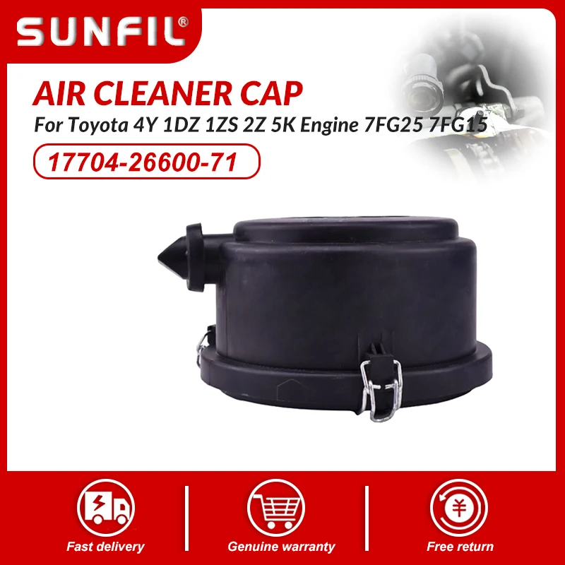 

17704-26600-71 Крышка воздухоочистителя для двигателя Toyota 4Y 1DZ 1ZS 2Z 5K 7FG25 7FG15