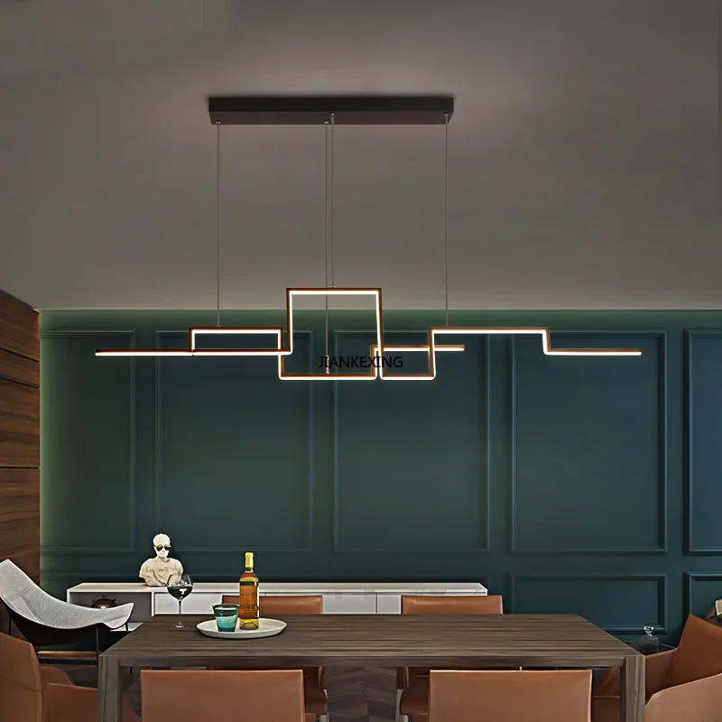 Nuovo Design lampadario a soffitto a LED dimmerabile per tavolo sala da pranzo cucina Bar lampada a sospensione decorazione della casa per interni sospensione