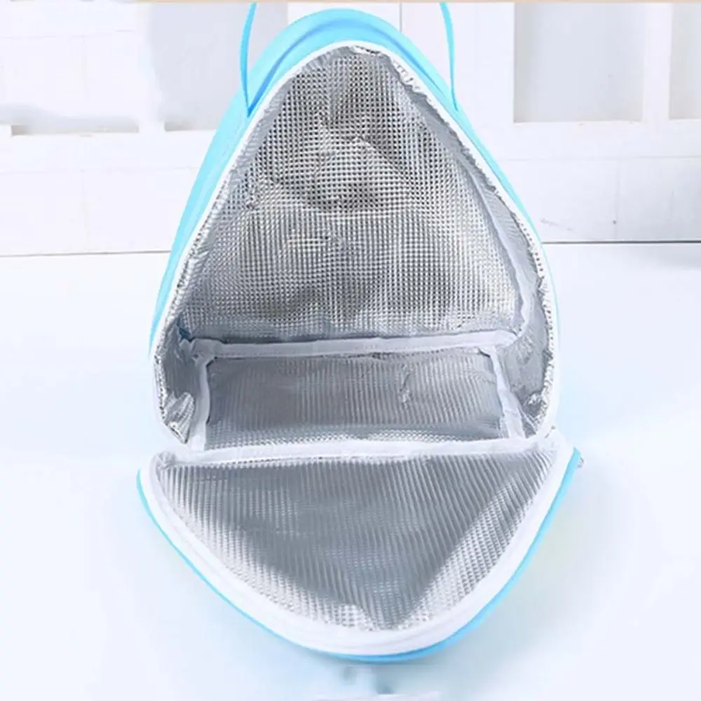 

Aluminum Foil Triangular Insulation Bag Zipper Thickened Breakfast Thermal Bag Japanese Oil-proof Rice Ball Lunch Box Bags Women