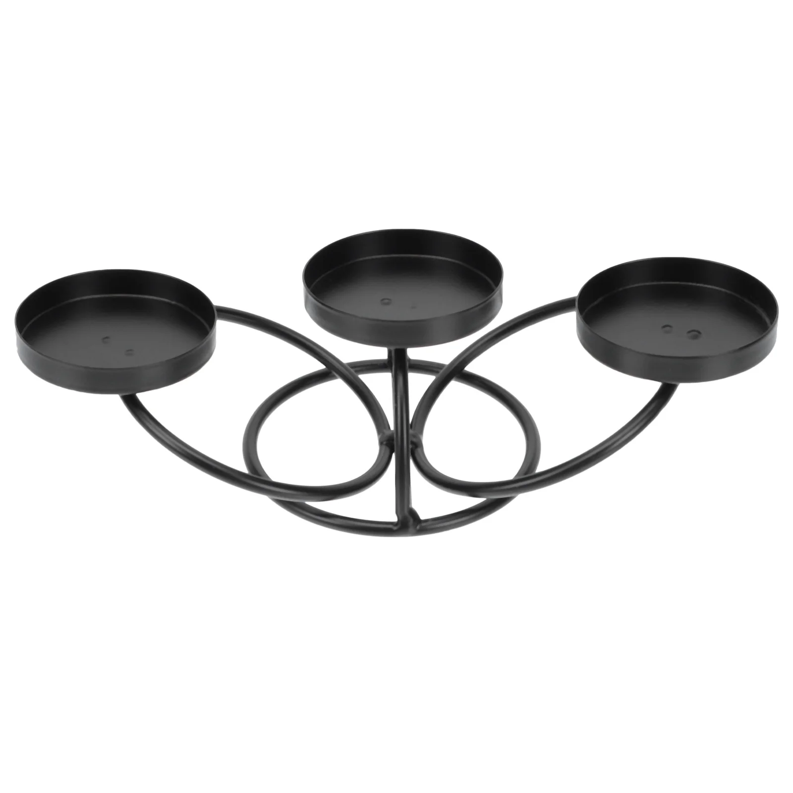 

Candlestick Holders Iron Wrought European Style Stand Dining Table Decor Tabletop Adornment Candleholder Tea Light