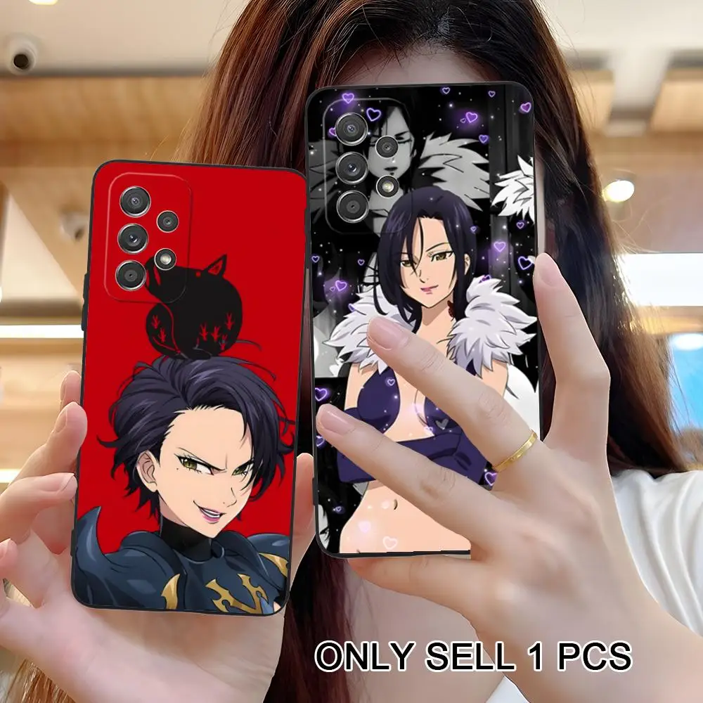 Seven Deadly Sins Merlin Phone Case for Samsung Galaxy A26 25 24 23 22 21 17 16 15 14 13 12 11 5G Soft TPU Shockproof Cover - view 2
