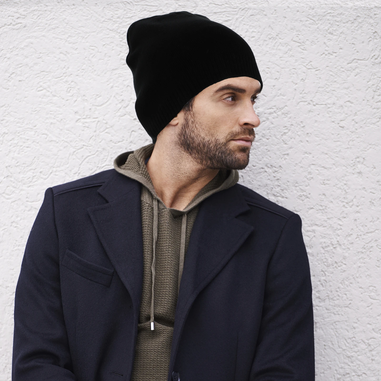 

Warm Unisex Comfortable Cotton Unisex Warm Keeping Hat Men Winter Wear Knitting Hat Comfortable