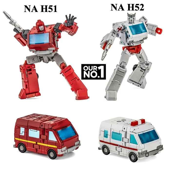 NewAge Transformation NA H51 Ironhide Hawk NA H52 ER Ratchet 2.0 G1 Mini Pocket War Action Figure Robot Model Collection Gift