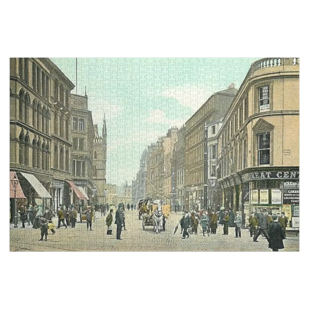 

Market Street, Bradford, West Yorkshire, England Jigsaw Puzzle Customized Picture Photo Custom Gifts Personalised Name Puzzle