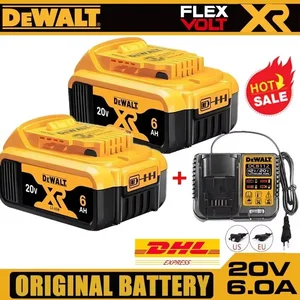 asli DEWALT 5AH 6AH 9AH DCB609 18V 20V 60V Baterai lithium-ion untuk Dewalt DCB200 DCB204 DCB205 DCB206 DCB609 DCB184. 8 baterai lithium 60v penjualan terbaik - №