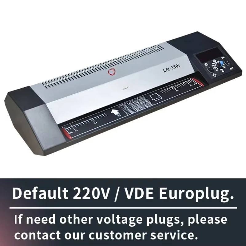 Factory Laminator LM-330i A3 A4 Paper A5 Photo Card Menu Poster Drawing Photo Laminator