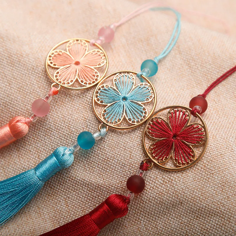 2-10 piezas de borlas clásicas chinas, delicadas borlas artesanales de estilo étnico, colgantes para hacer joyas DIY, accesorios y adornos