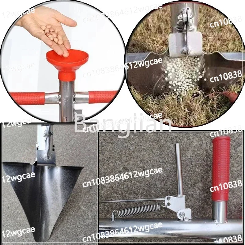 Manual Soil Fertilization Tools, Fertilizer Application, Underground Topdressing, and On-demand Shovel