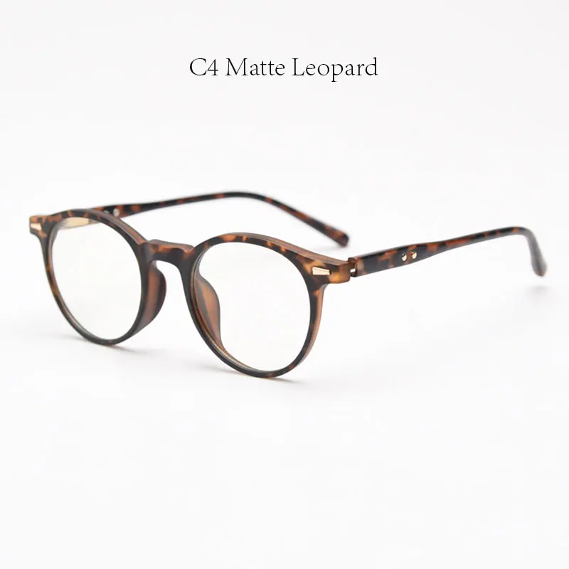 Mimiyou TR90 Nieten-Rundbrillengestell für Damen Vintage Anti-Blaulicht Optische Brillen für Herren Brillengestell UV400 Computerbrille – Detail 16