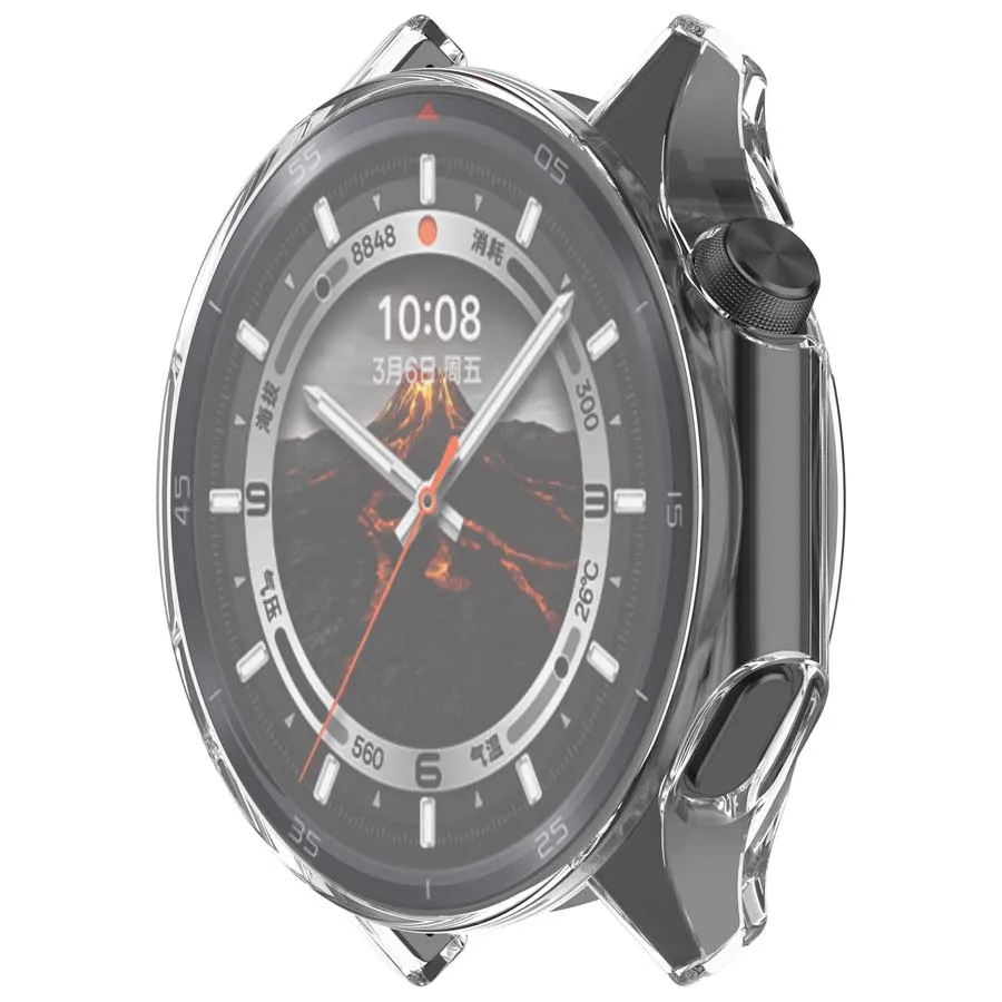 OnePlus Watch 3 케이스 용 소프트 TPU 풀 커버 Oppo Watch X2 화면 보호기 프레임 액세서리 용 보호 쉘 범퍼