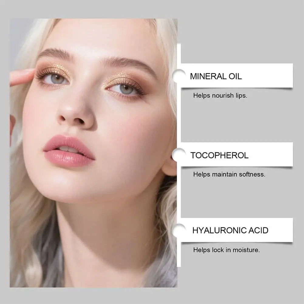 Goldfolien-Kristall-Temperaturwechsel-Lippenstift, Jelly-Farbwechsel-Lippenbalsam, feuchtigkeitsspendend, langanhaltend, glänzendes Lippen-Make-up, Kosmetik – Detail 11
