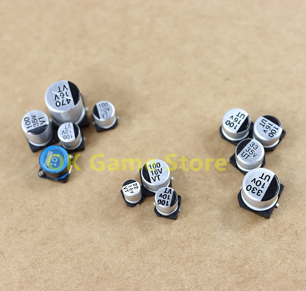 1Set For GBA GBC GBP Mainboard Capacitor For Gameboy Advance Motherboard Capacitor For Gameboy Pocket Color Replacement