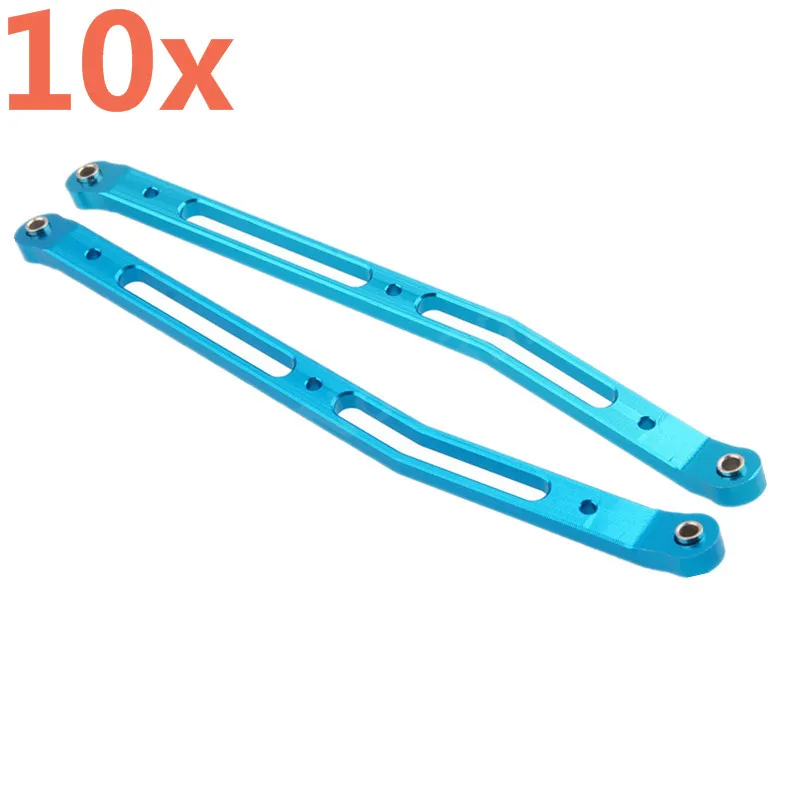 

10Pcs RC Car Aluminum Rear Upper Link For 1/10 Scale Models Remote Control Car AXIAL SCX10 Yeti Rock Racer Crawler AX90025