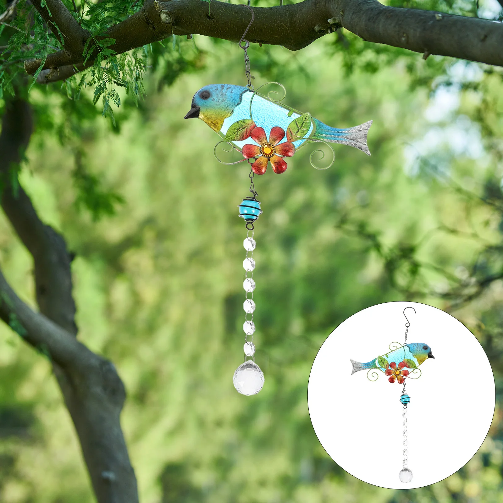 

Decorations Garden for outside Bird Decorative Pendant Outdoor Backyard Ornaments