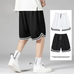 Summer Basketball Shorts Men Bodybuilding quick-drying Sports shorts Joggers Knee Length Male Gyms training Running shorts