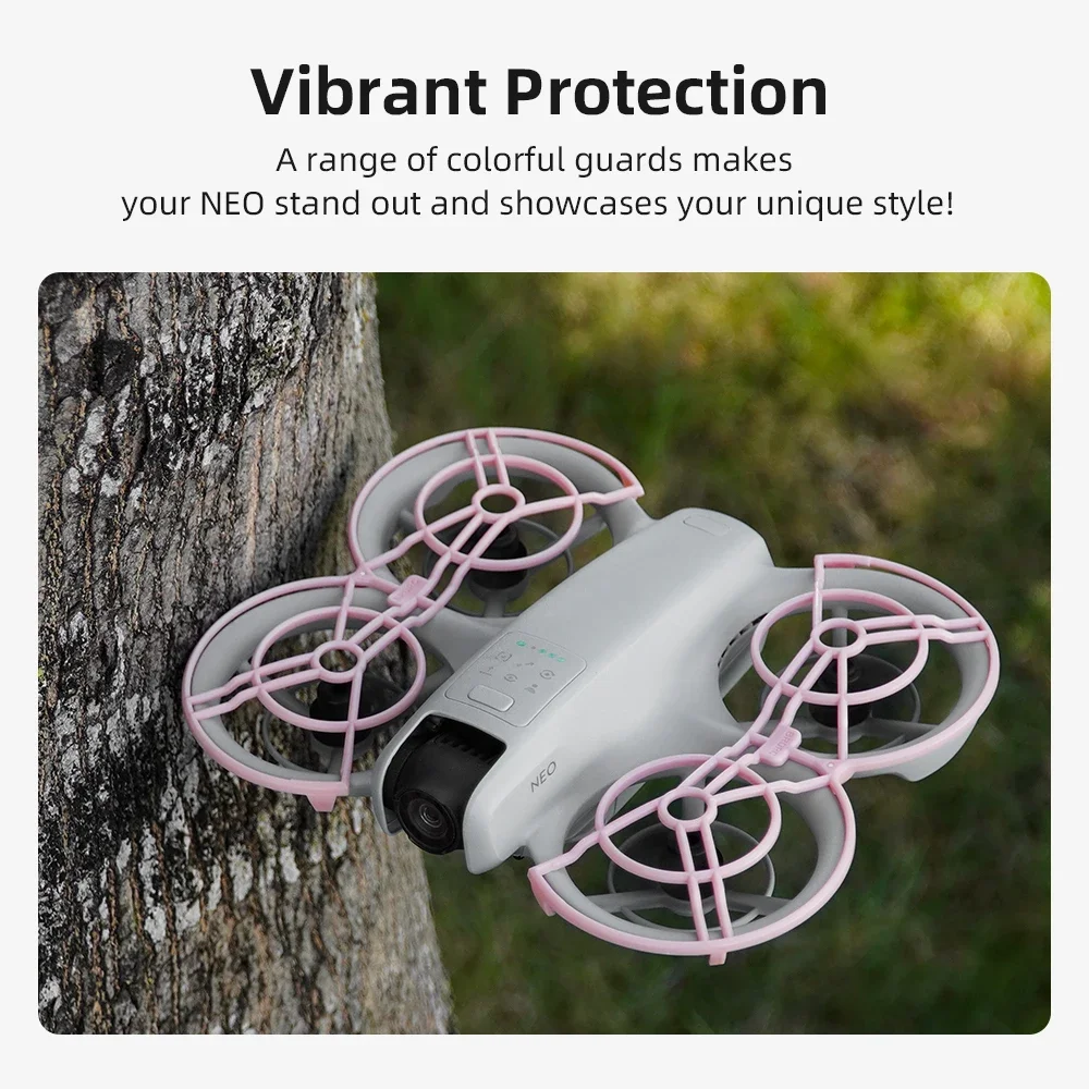 BRDRC Propeller Guard For DJI Neo Anti-collision Shock-Absorbing Propellers Protection Cover Replacement Neo Drone Accessories