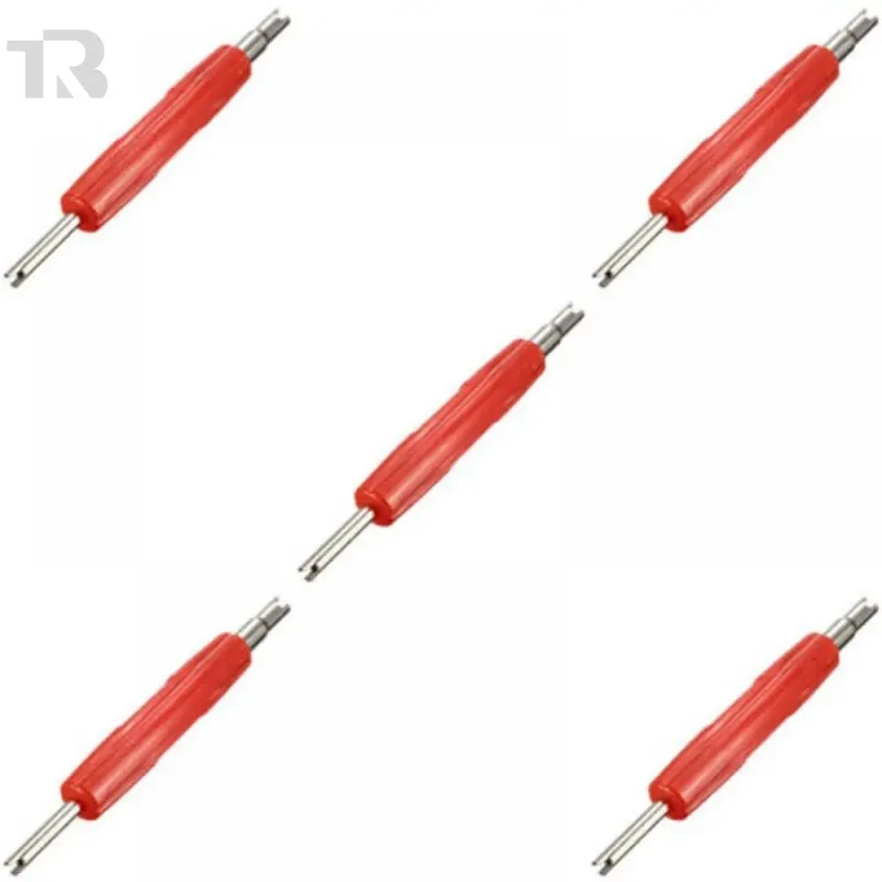 

Инструмент для удаления сердечника клапана, 2-ходовая отвертка для сердечника штока, инструмент для ремонта шин кондиционера для автомобиля, грузовика