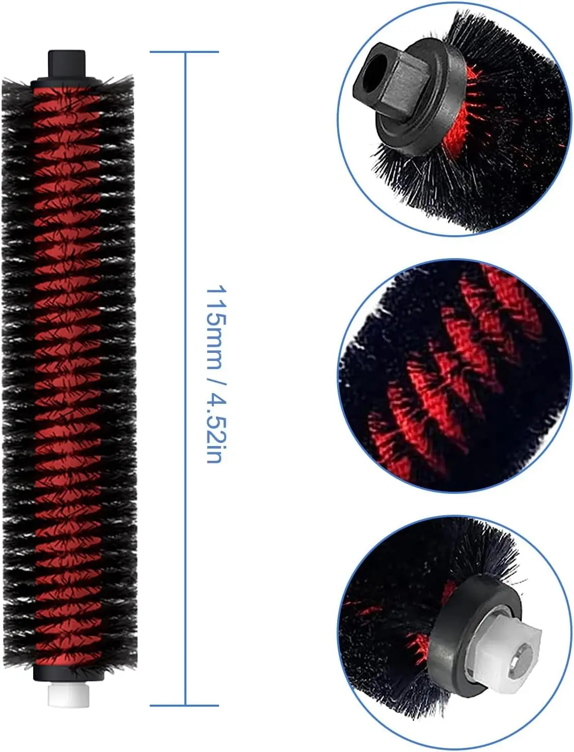 High-Speed Cleaning Brush Compatible with Roborock S8 Pro Ultra  Cleaner for Mop Washing