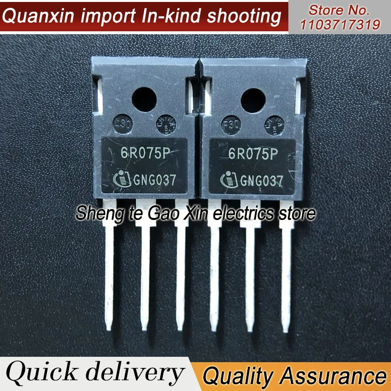 5PCS-10PCS  IPW60R075CP 6R075P  MOS TO-247 39A 650V Imported NEW Original  Best Quality