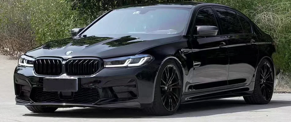 PP Plastic F10 Update to F90 M5 2021-2023 Facelifts Accessories Bodykit For B-MW F10 F18 5 Series 2018-2020 Modified