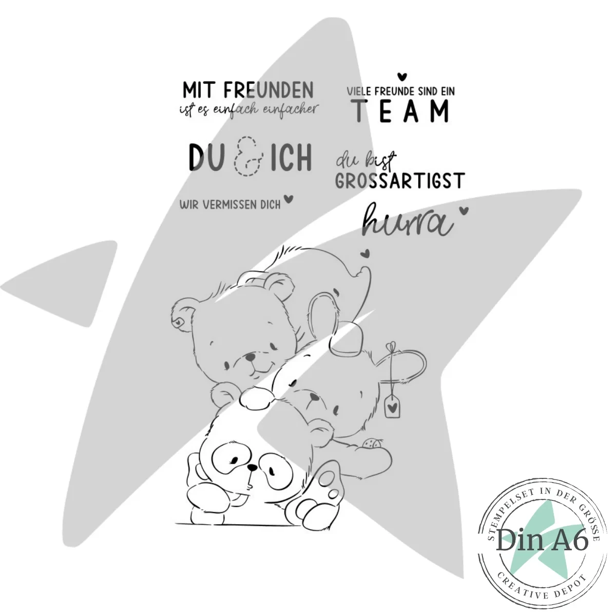 Alpaka-, Kaninchen-Stempel 2026 NEU Stanzformen Scrapbook-Tagebuch-Dekoration Schablone Prägevorlage DIY Grußkarte Handgemacht