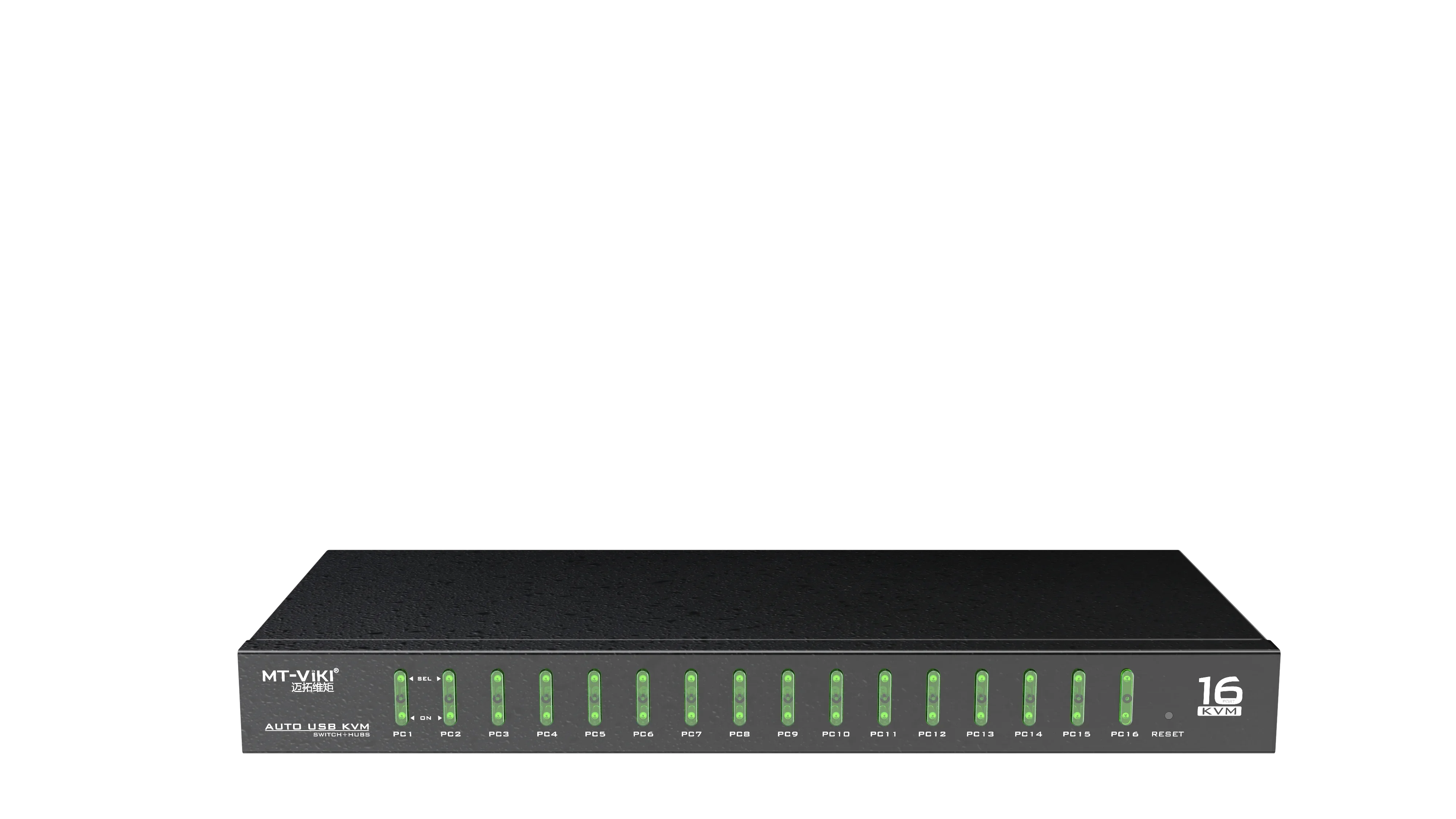 Switch KVM VGA automático de 16 portas MT-ViKI