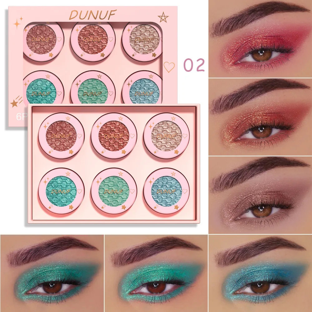 Super Shock Shadow 6 Piece Set Velvety Putty Eyeshadow Waterproof Smudge Proof for All Skin Types Travel Friendly Makeup