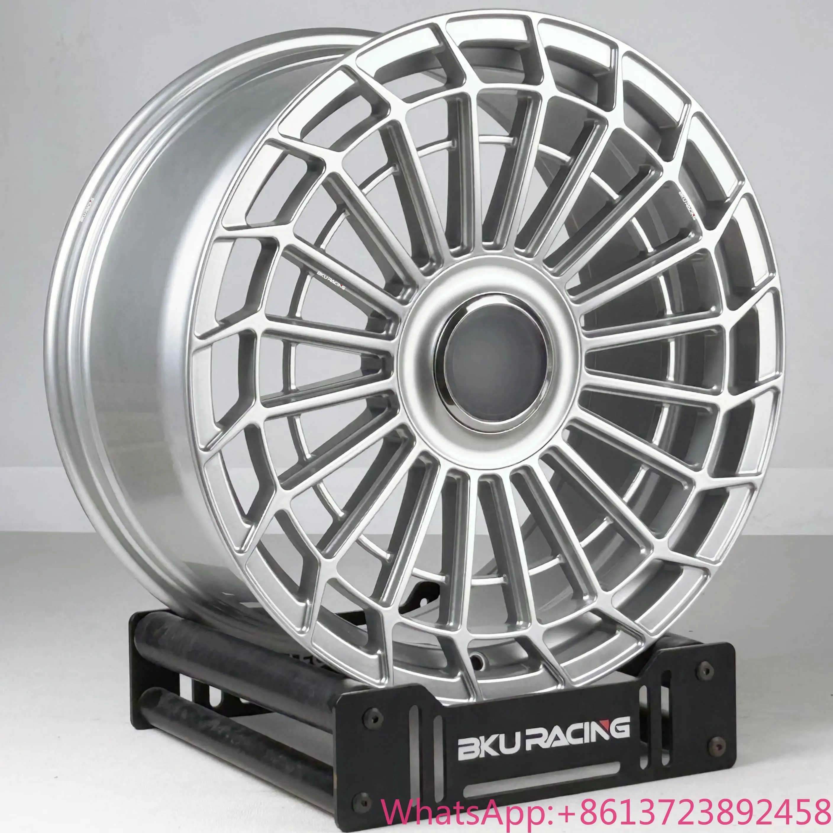 

BKU Luxury Forged 5x112 Wheels 22 Inch Custom Multi Spoke Polished Alloy Rims for Mercedes S Class W212 W213 W211 W221 W222 W223