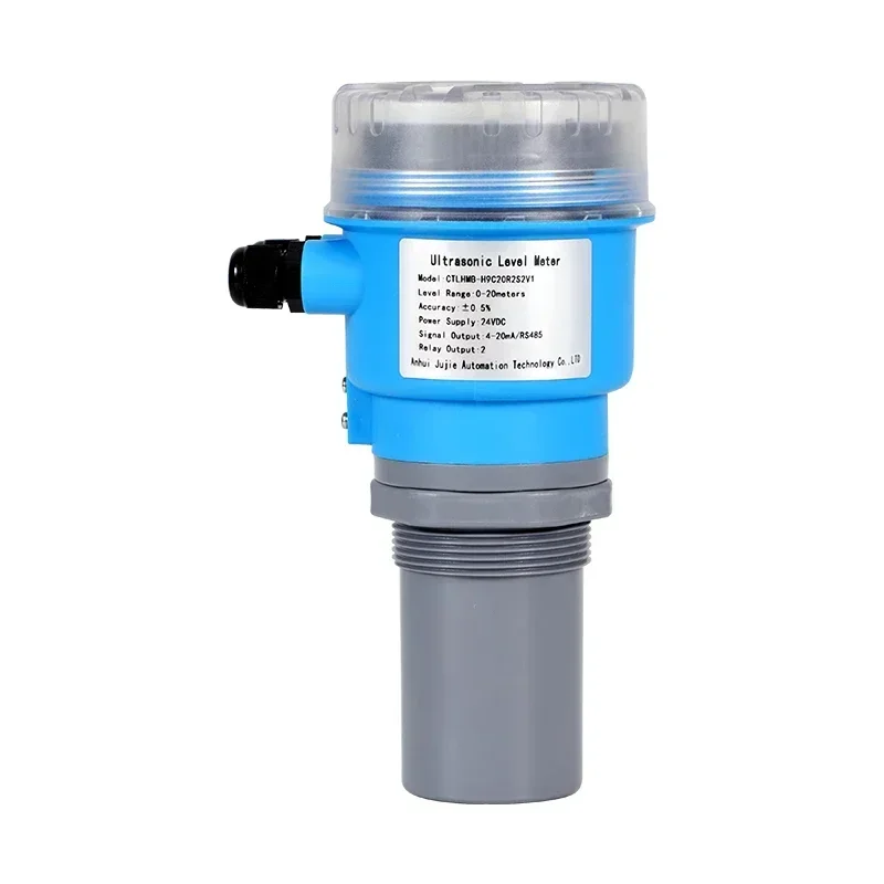 

Ultrasonic Fluid Level Sensor River Water Depth Gauge Level Indicator Acid Level Sensor 4-20mA