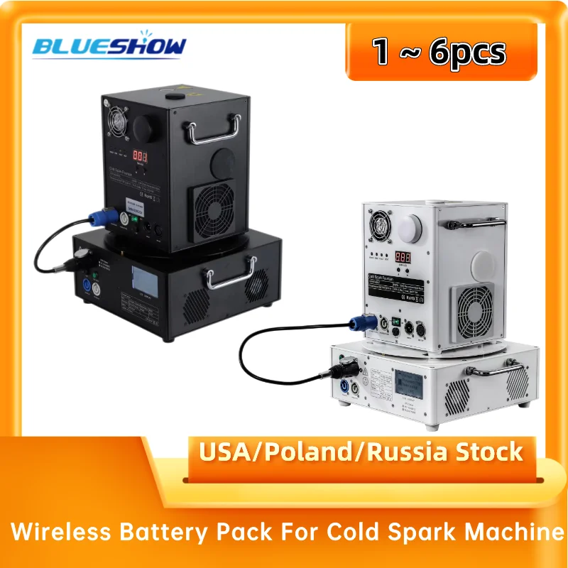 Spark Portable Power Mobile Charging Base for Cold Spark Machine Wireless Battery Power Sparkler Stage Light Charger
