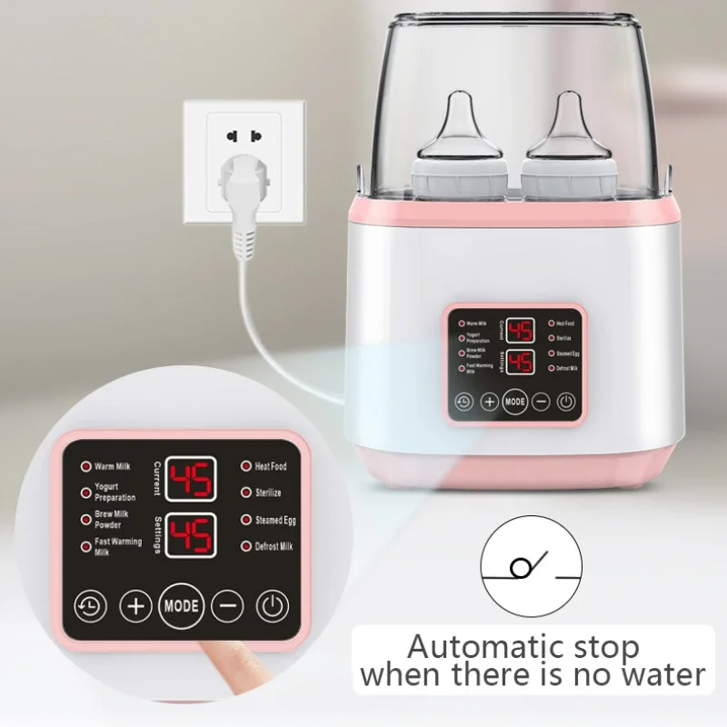 Multi-function Baby Milk Warmer, Bottle Sterilizer, Temperature Display Milk Warmer, Baby Convenient Hot Milk Warmer