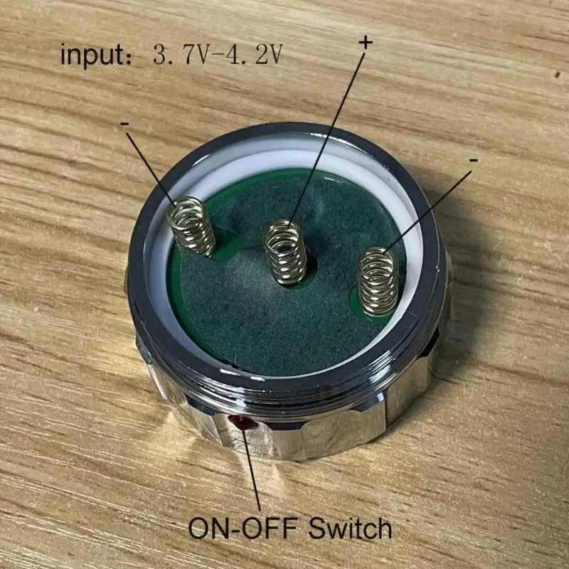 Flashlight Head Replacement Light Head for 46800 46950 Battery Power Banks Case R2LB