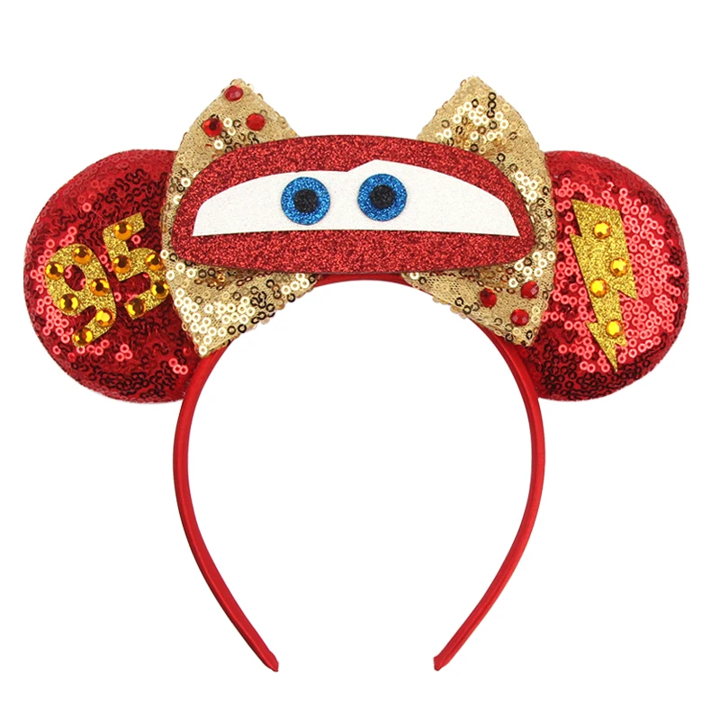 Disney Mouse Orelhas Headband para Crianças, Festa Festival DIY, Acessórios para Cabelo, Boutique, Bling 5 \