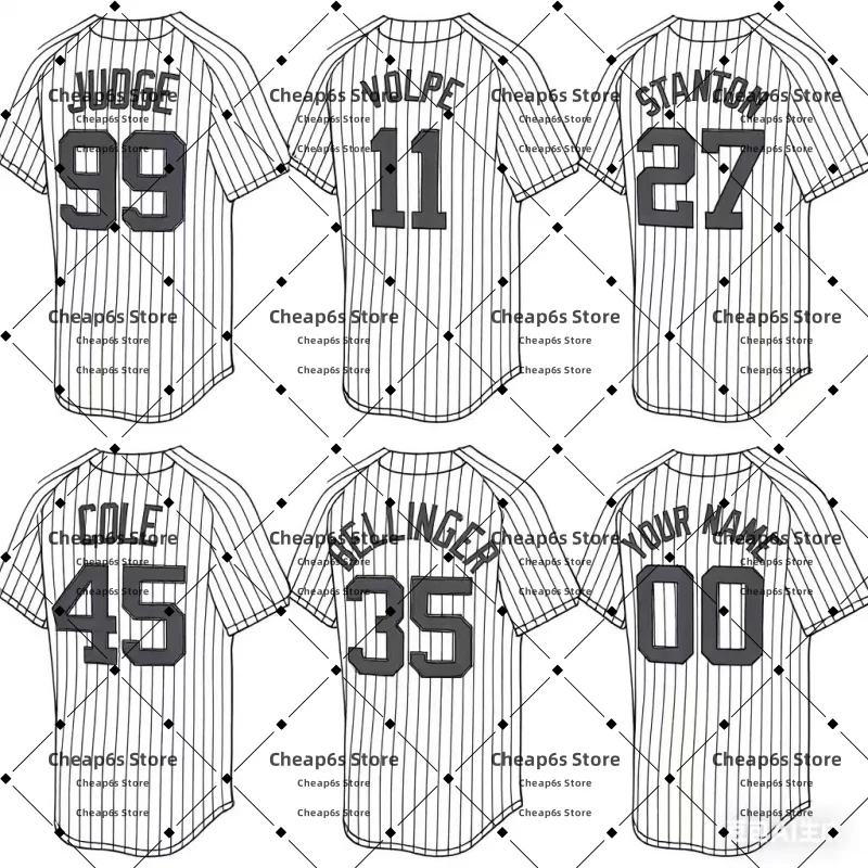 

Wholesale High Quality Embroidery New York Baseball Jersey Aaron Judge Derek Jeter Anthony Volpe Baseball Uniform