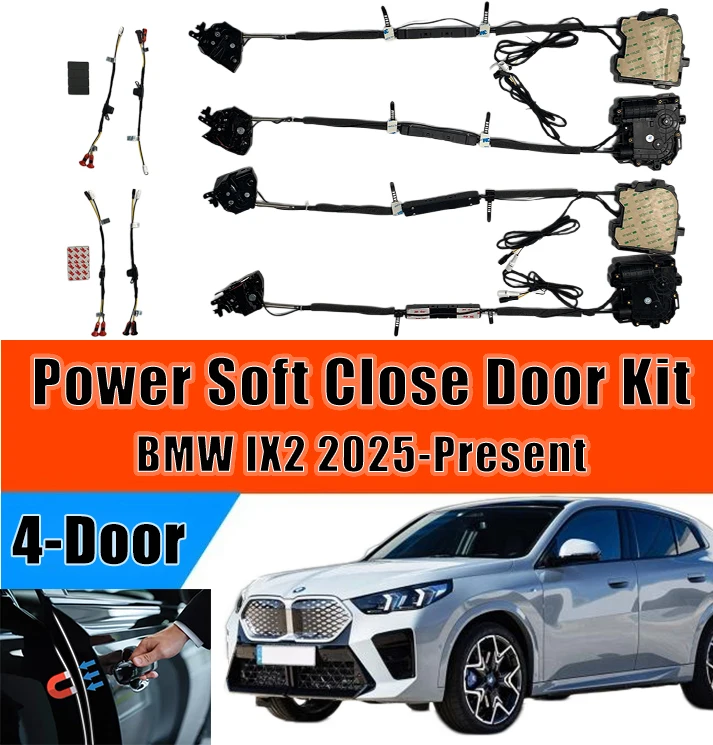 Xcar for BMW IX2 2025-Present Car OEM Automatic Soft Close Door Electric Suction Kit Auto Power Closing
