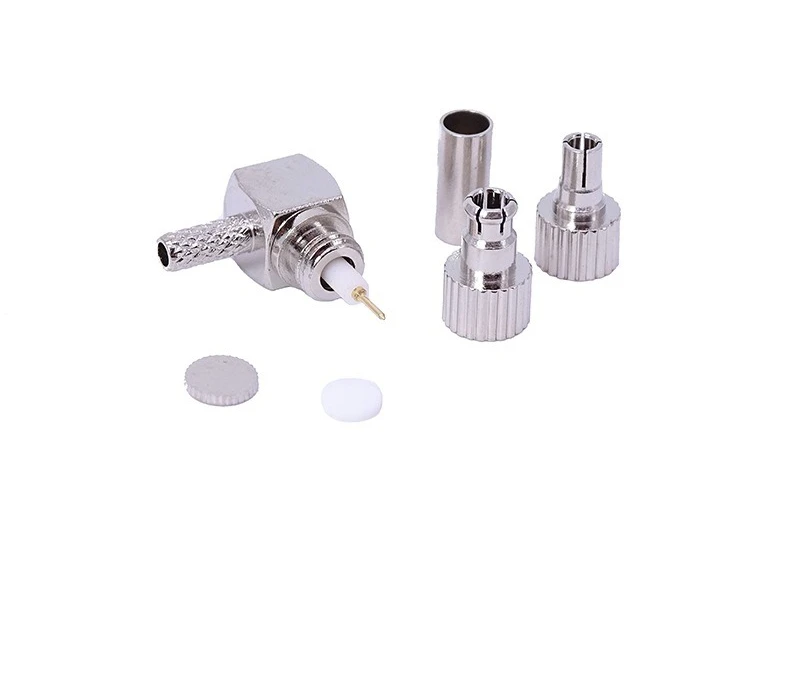 

Coaxial RF connector TS9/CRC9-JW dual-use interface CRC9/- TS9 elbow right angle joint