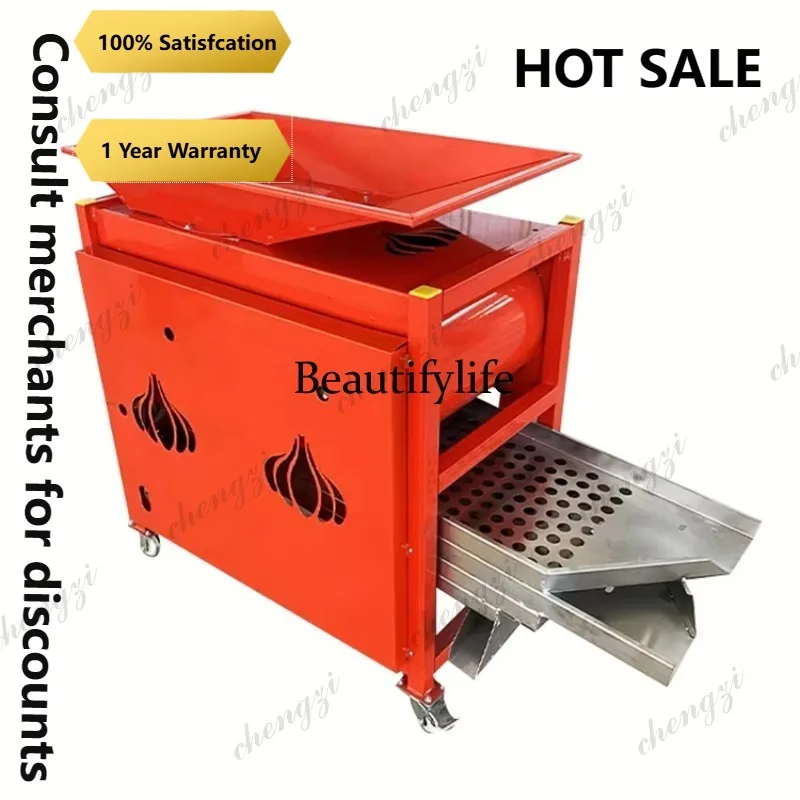 Garlic Splitter Bulb Breaker Machine Garlic Clove Separation and Screening Integrated Machineh178