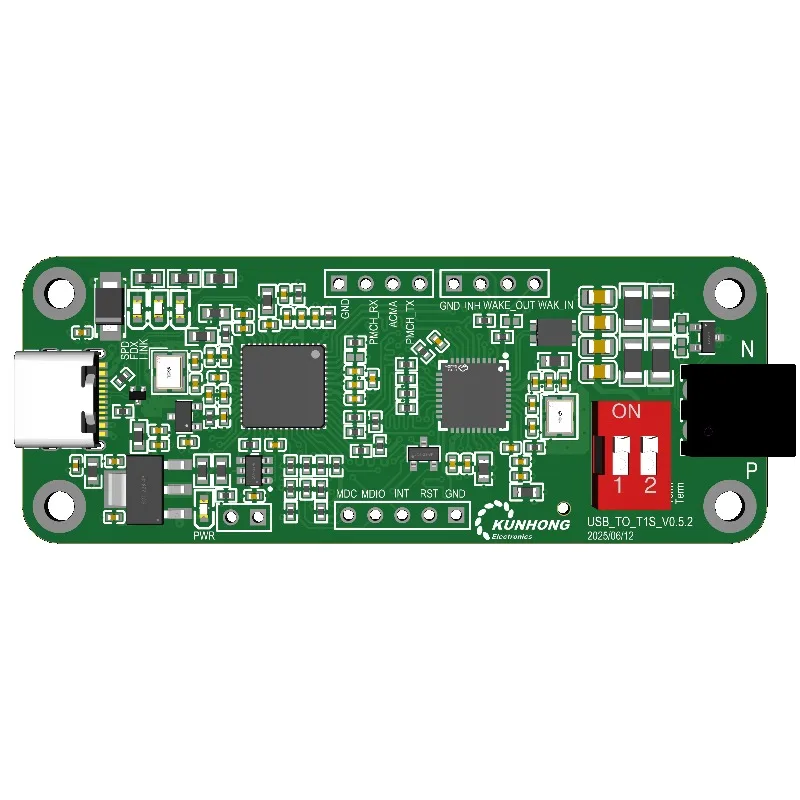 

10BASE T1S PLCA USB 10M Car Ethernet LAN8670 8671 8672