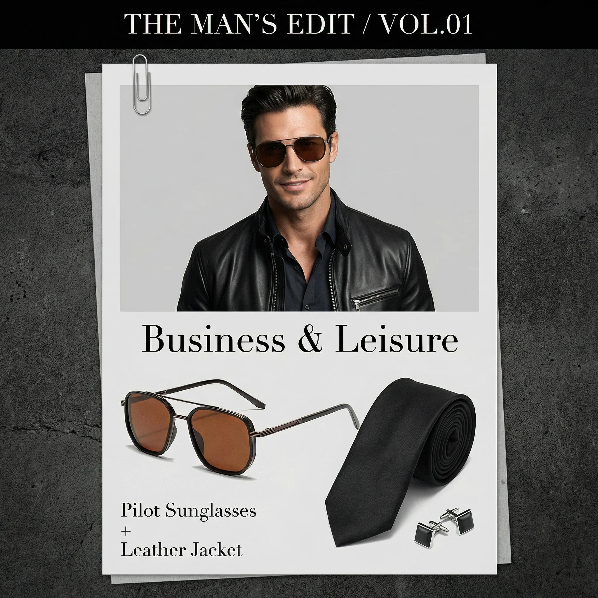 Klassnum Oversized Pilot Sunglasses — product information 7