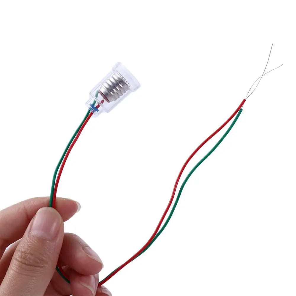 1.5/2.5/3.8/6 V for Small Bulb Teaching Instrument E10 Lamp Base Lighting Accessories E10 Lamp Holder Light Adapter
