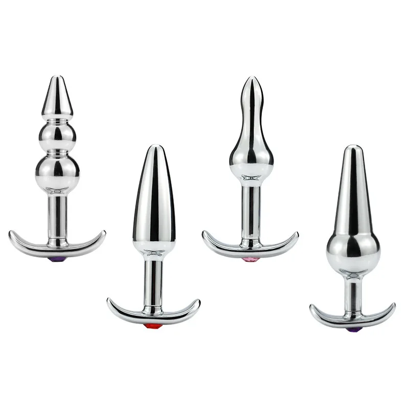 Boat Anchor Metal Anal Plug couple P Spot Stimulator Prostate Massager Butt Plug Wearable Sex Toys for Men and Women Anal Dildo image 2