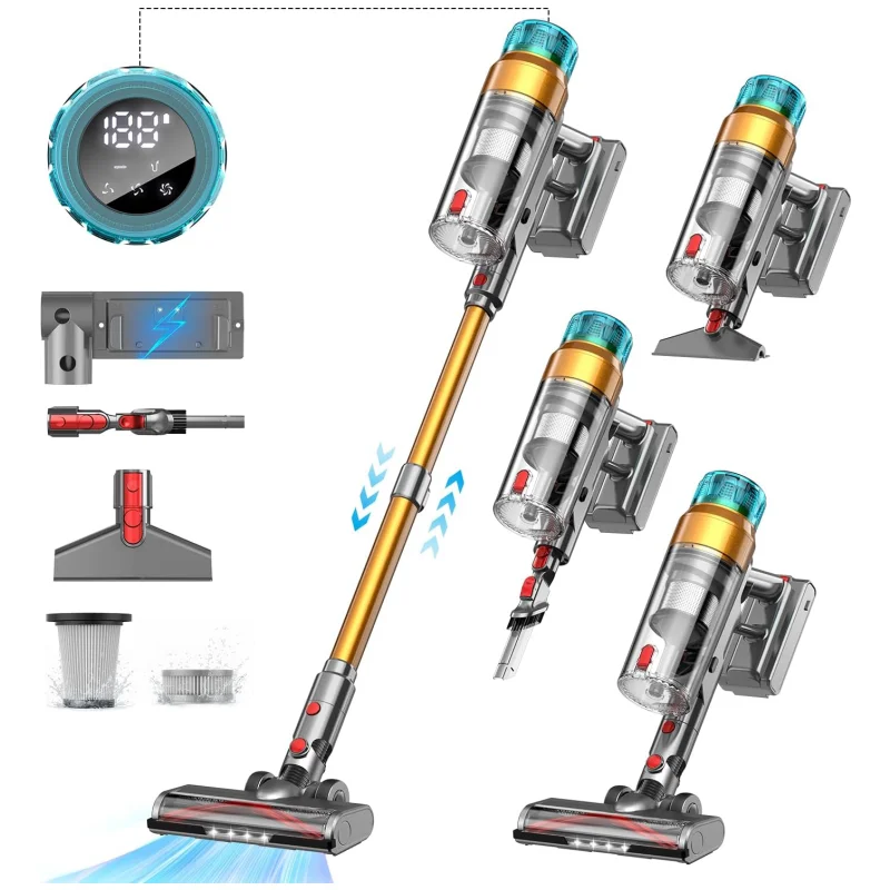 

OEM Customization Light Weight Vacuum Cordless Cleaner A34C