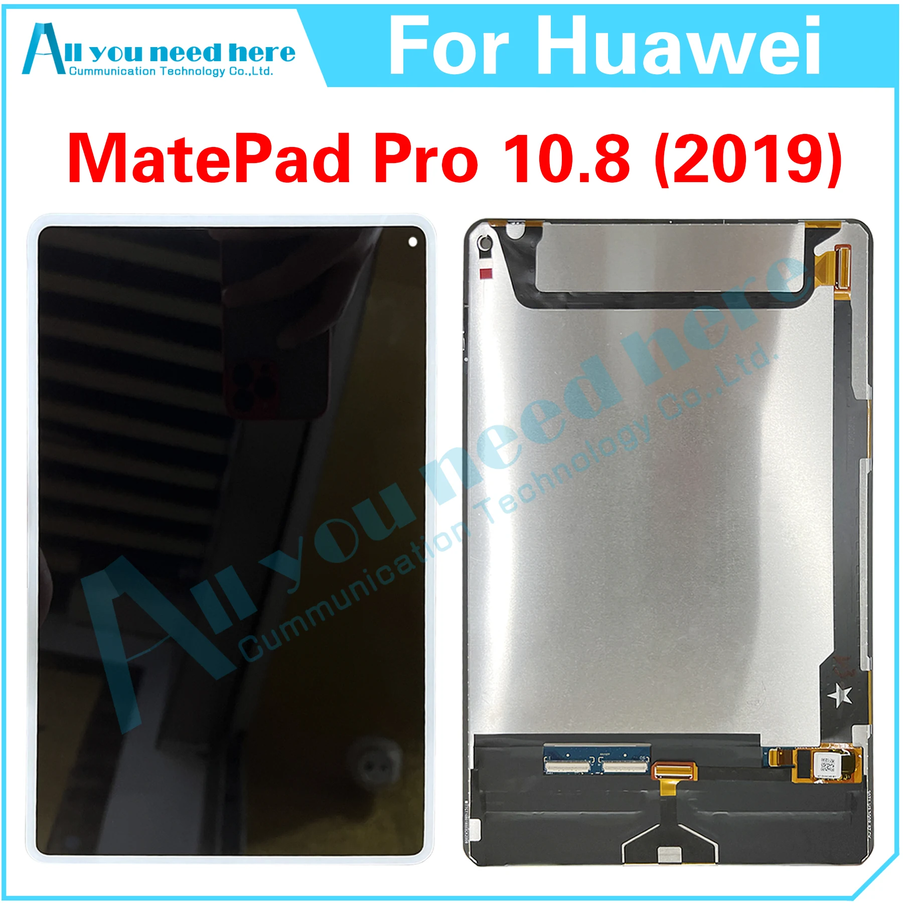 For Huawei MatePad Pro 10.8 (2019) MRX-AL09 MRX-AL19 MRX-W09 MRX-W19 LCD Display Touch Screen Digitizer Assembly Replacement