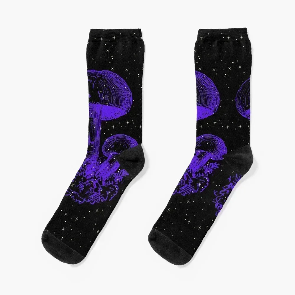 

Magic Mushroom Socks Rugby Crossfit floral Socks Man Women's
