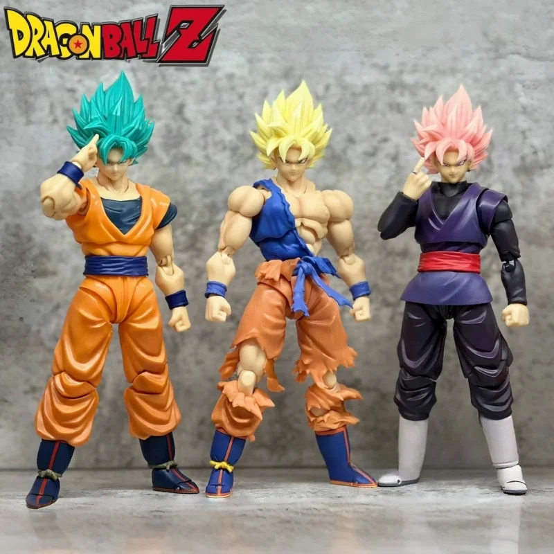 Dragon Ball Joint Mobility Super Figures Son Goku Ultra Instinct Action Figure Gohan Vegeta Figurine Pvc Models Collectible Toys