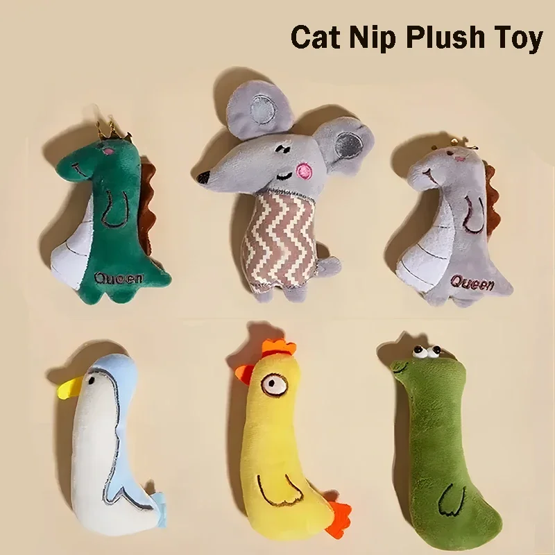 Pet Bite Toys Pet Toy Dogs Plush Toy Pet Supplies Cats Resistant Chew Cartoon Partner Interactive Funny for Cute