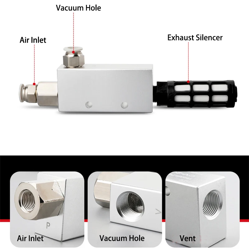 吸引カップ付き真空発電機,負圧制御バルブ,送料無料,acv,CV-10HS hs,25hs