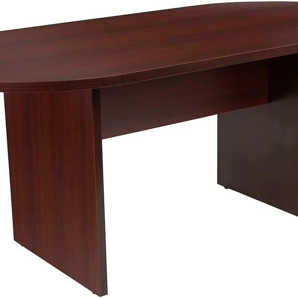 

Овальный конференц-стол Jones из красного дерева 72.